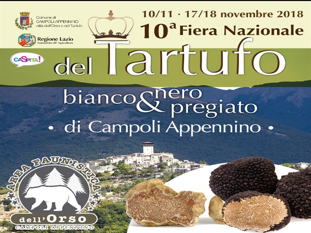 10 Fiera Nazionale del tartufo Bianco e nero pregiato di Campoli Appennino