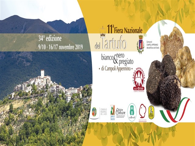 11 Fiera Nazionale del tartufo bianco e nero pregiato di Campoli Appennino - Modulo di adesione -